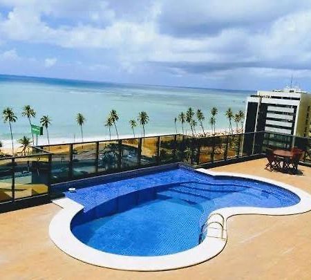 Quarto E Sala Vista Mar Na Jatiuca Edf Portville III Maceió エクステリア 写真