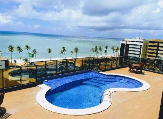 Quarto E Sala Vista Mar Na Jatiuca Edf Portville III Maceió エクステリア 写真